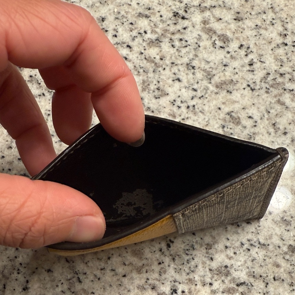 Gucci Brown and Cream Card Holder - Picture 3 of 4